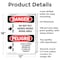 Signmission Safety Culture Sign, 12 in Width, Aluminum, Rectangle, Bilingual OS-2PACK-DS-A-1218-VS-1650 - alternate 8